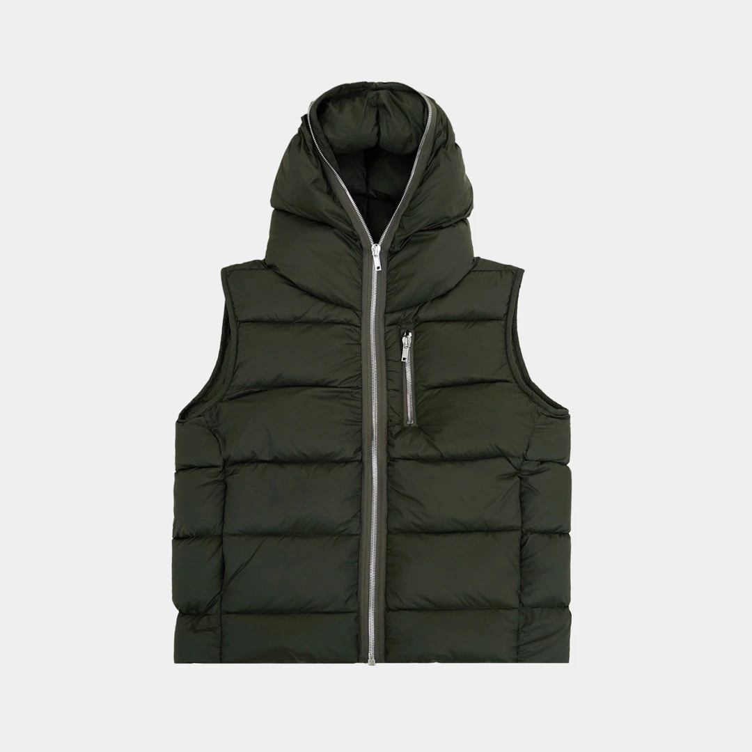 ZHUZHENFEI  短款冬季时尚马甲保暖简约羽绒服-Z354185