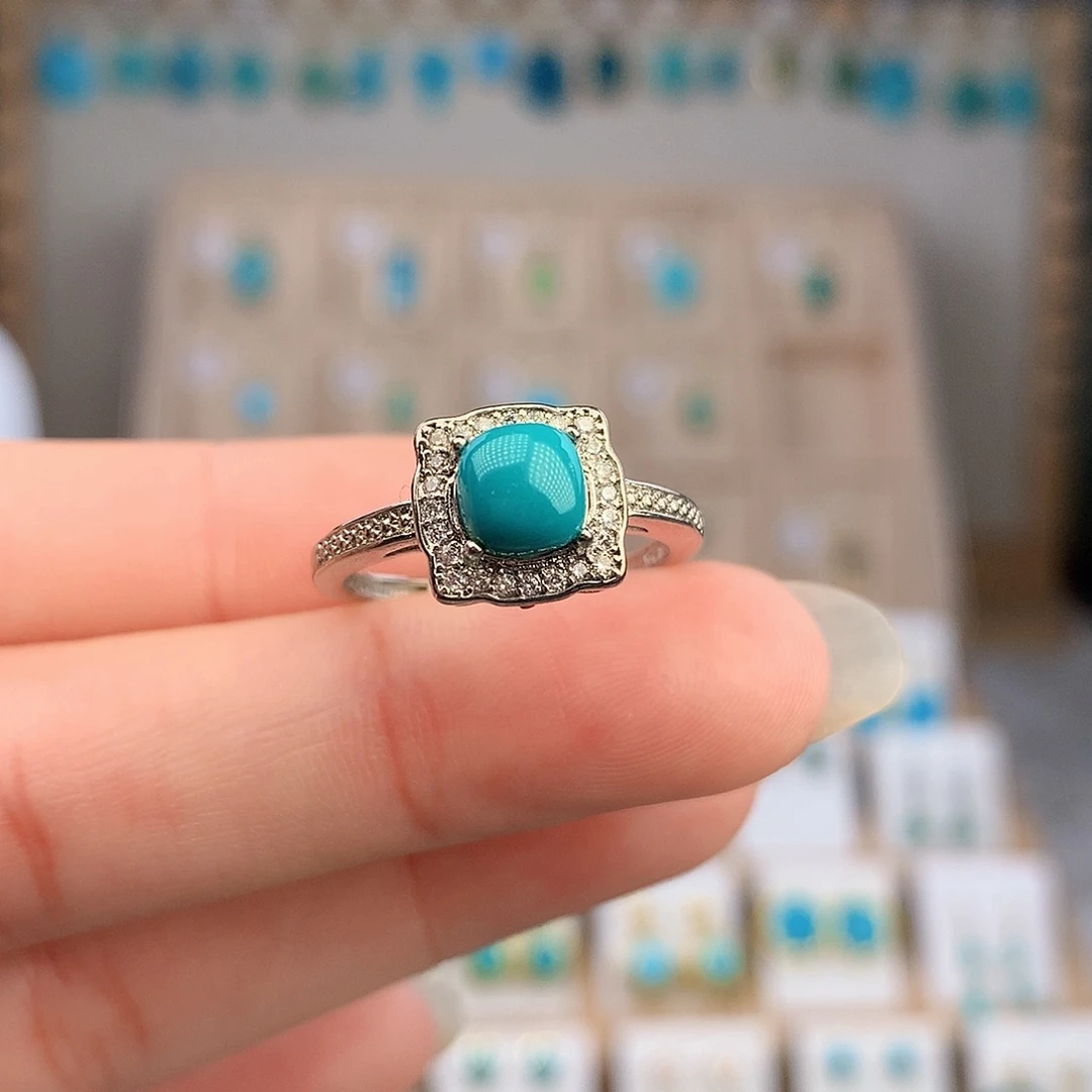 绿松石未镶嵌戒指