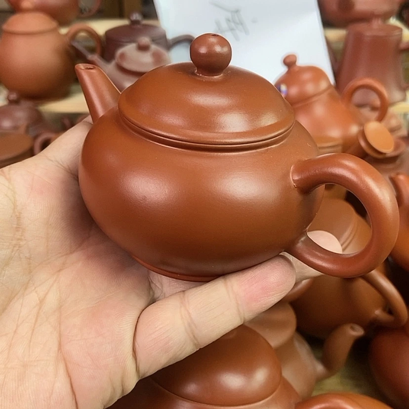 【闪购商品】茶壶朱泥130cc000000000000000