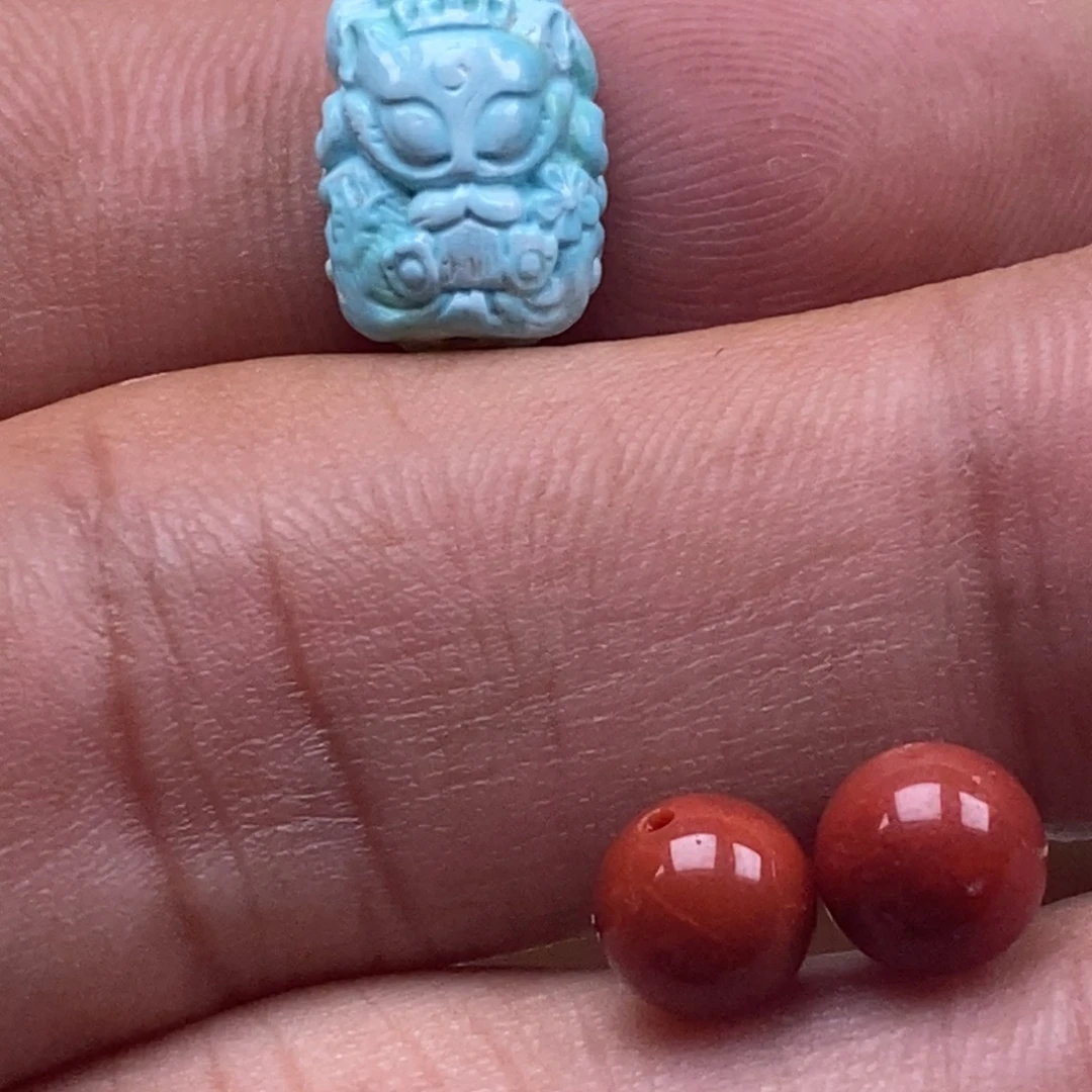 未镶嵌南红玛瑙珠宝半成品