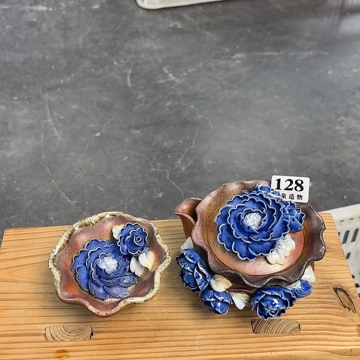 山泉造物手工制作柴烧128一套