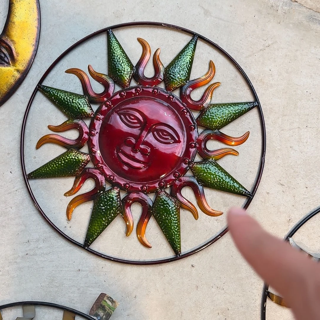 合成树脂铁艺太阳