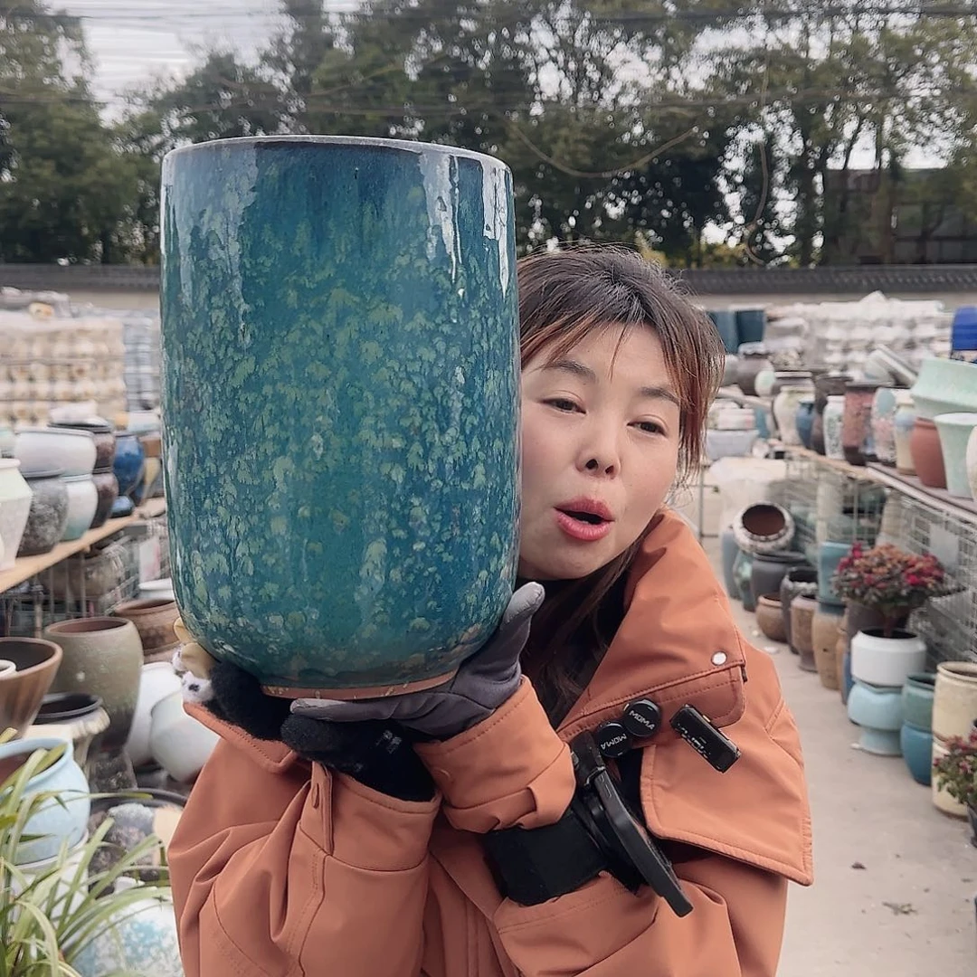 王嫂花盆1212-389高30口19