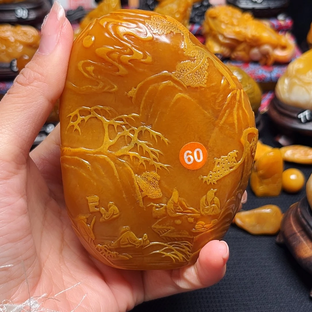 随***堂田黄石石雕石雕石雕