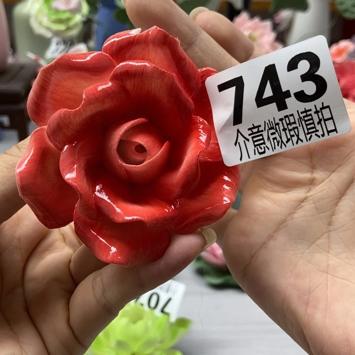 陶瓷手工制作陶瓷花