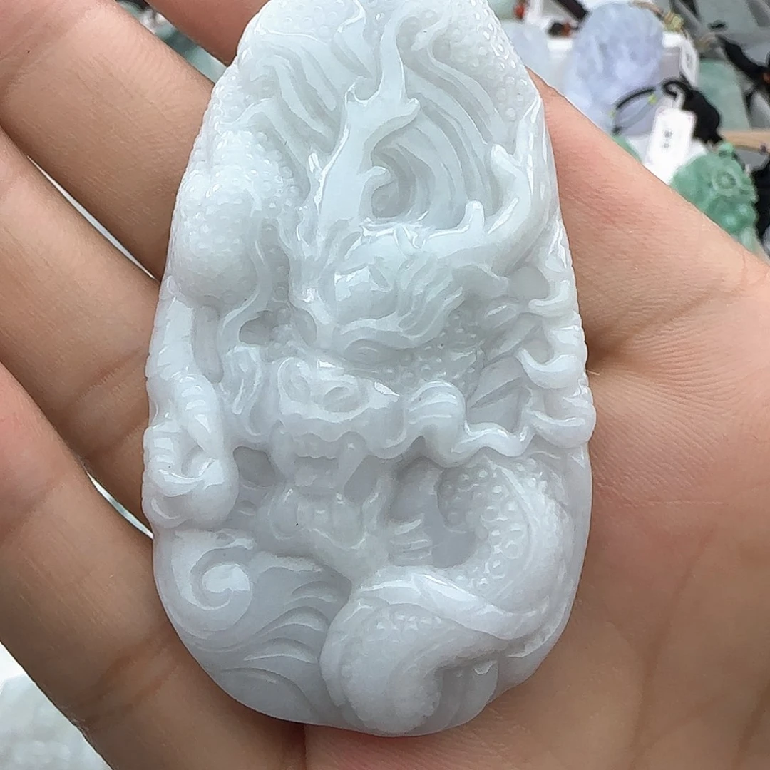 翡翠颈饰未镶嵌2****农翡翠