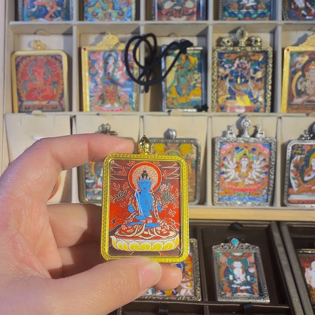 卷轴画虚空藏唐卡