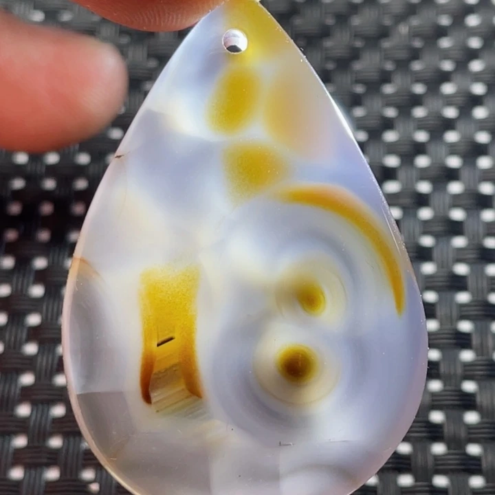 玛瑙/玉髓吊坠(不含链)未镶嵌石***缘