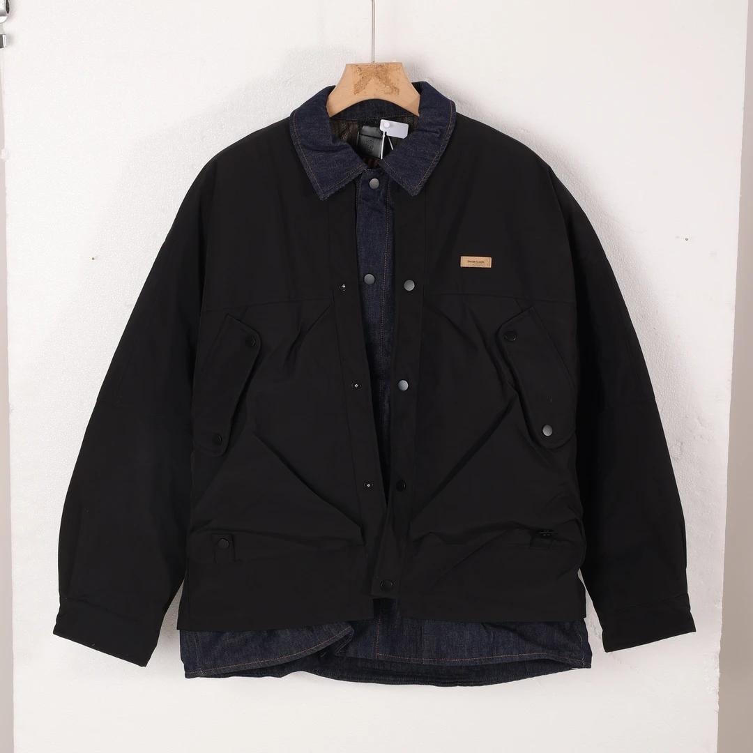 【冯漂亮甄选】N051时尚潮流休闲百搭个性棉衣