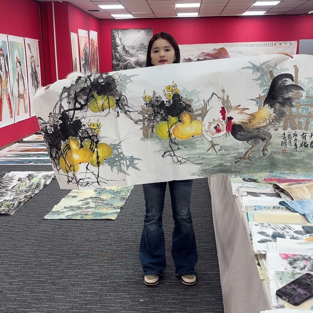 国画国画作品纯手绘