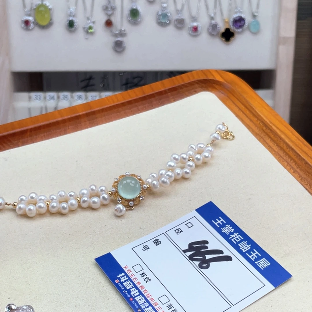 岫玉银S925镶嵌吊坠吊坠