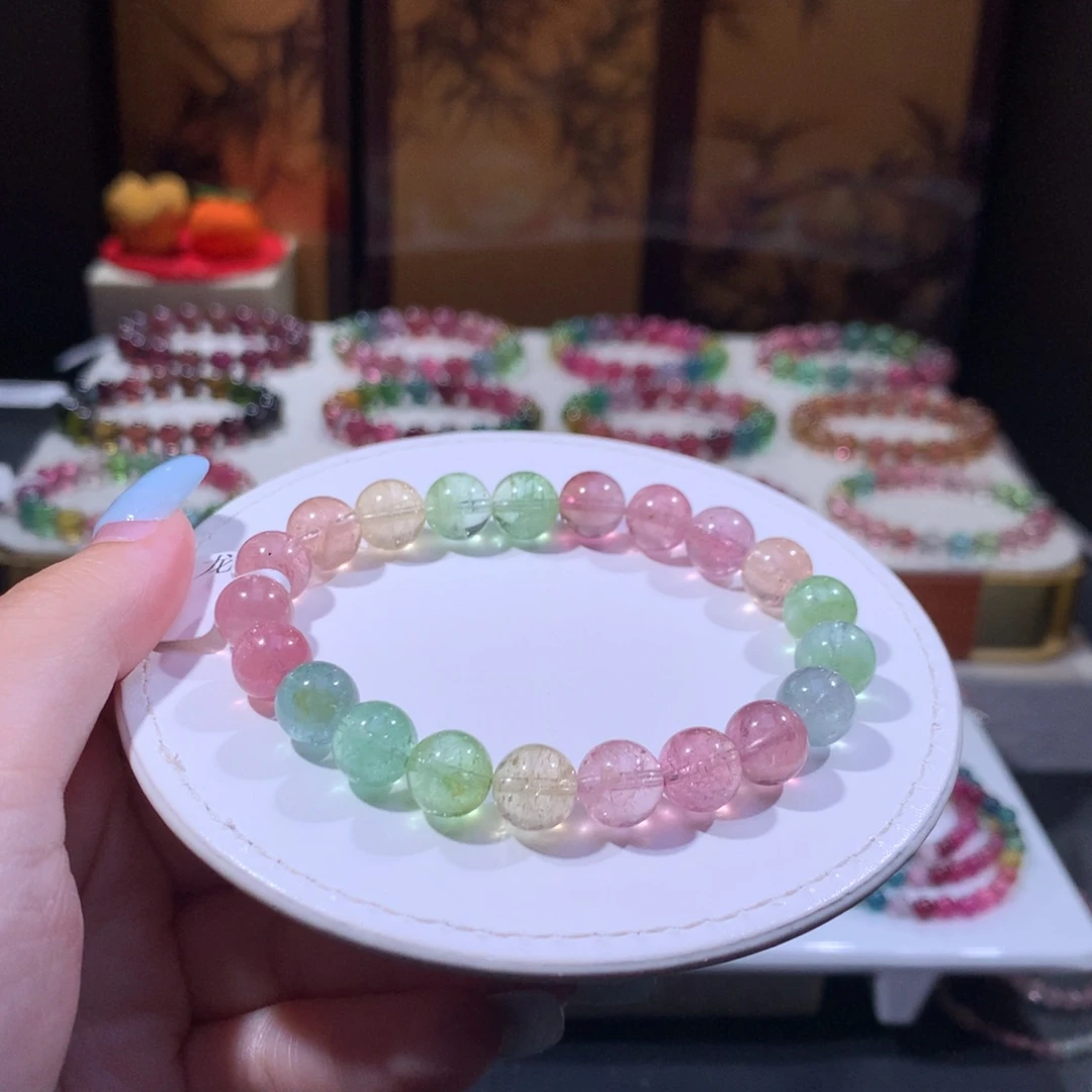 未镶嵌手链碧玺碧玺