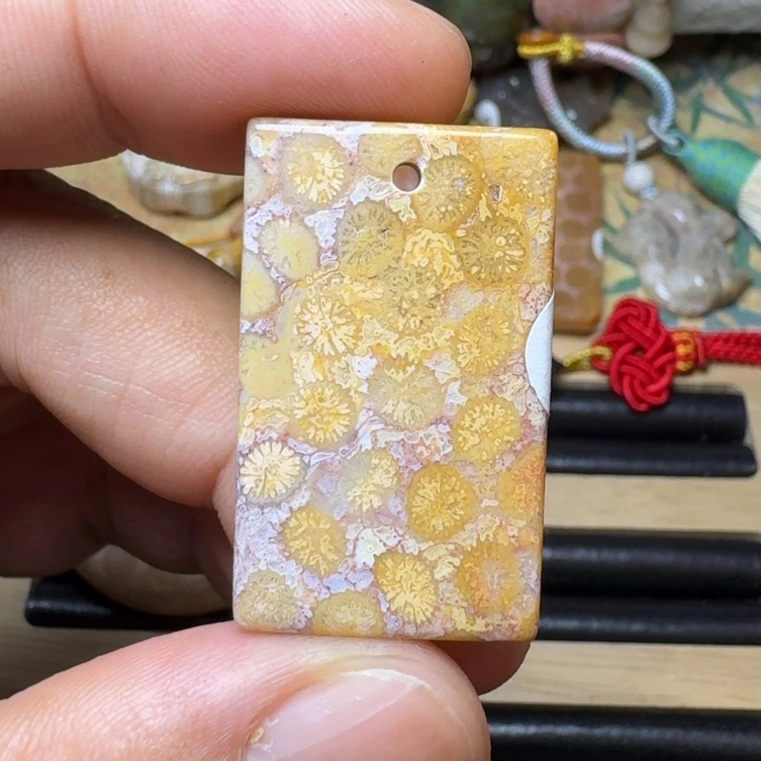 硅化玉保真色 有机玉石未镶嵌