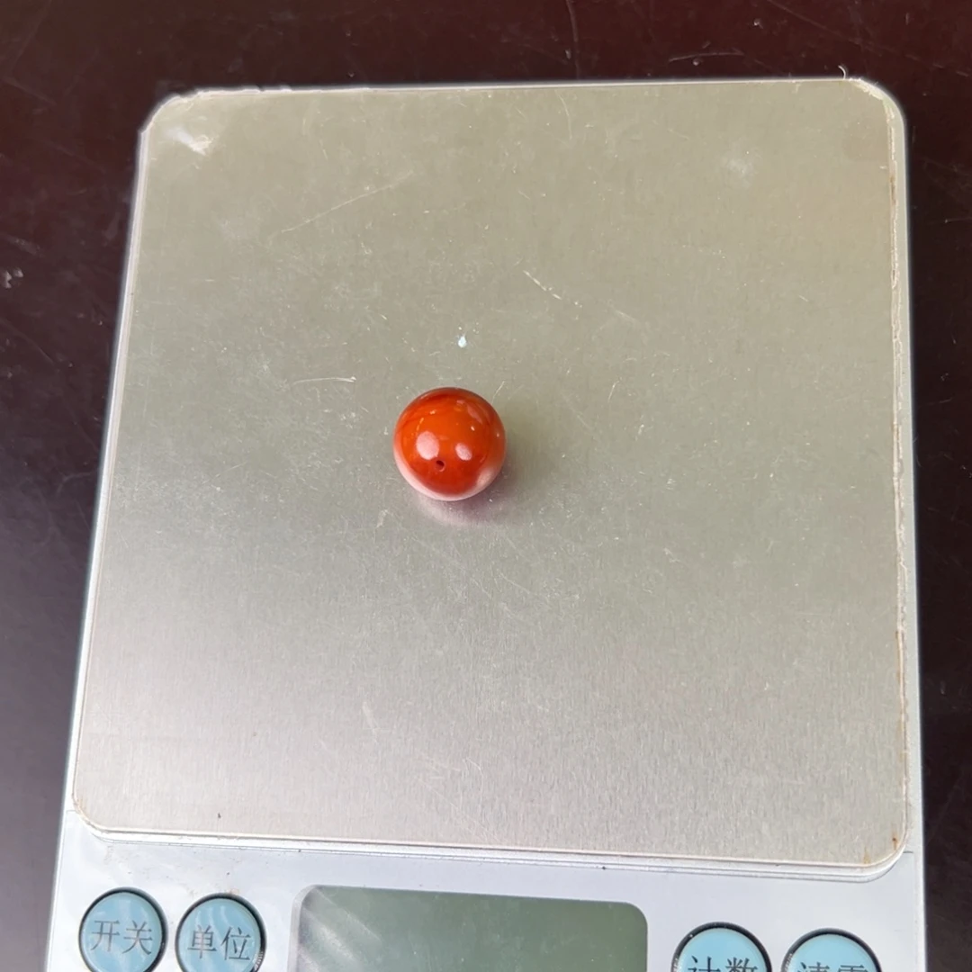 南红玛瑙未镶嵌颈饰单珠13