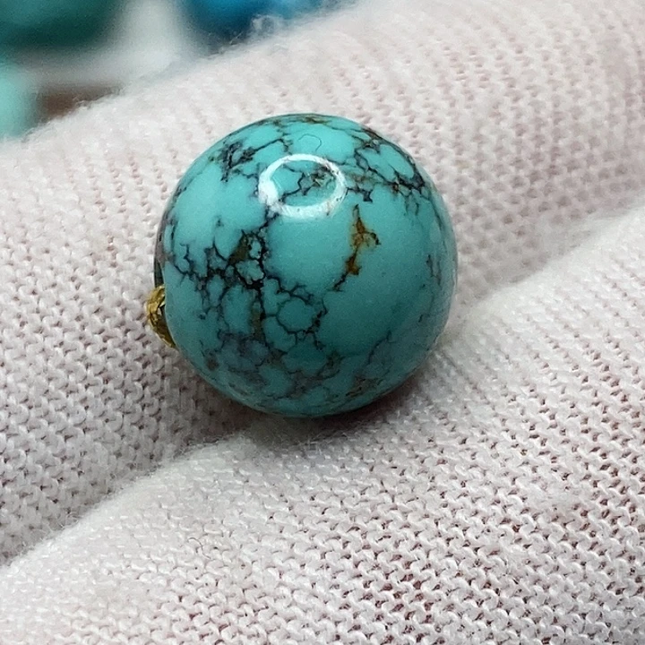 绿松石未镶嵌天然原矿 地大质检