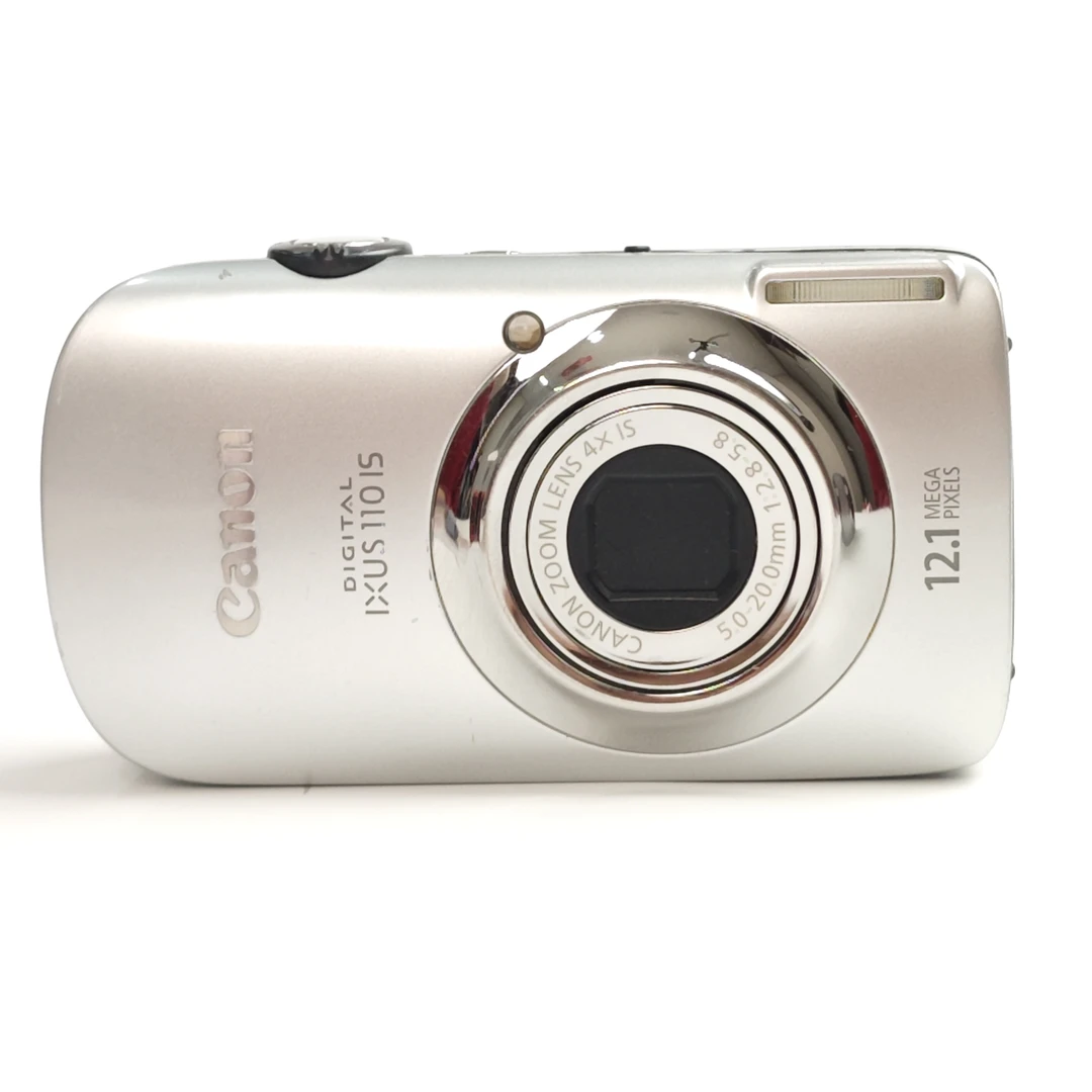 95新 Canon/佳能 ixus110银色冷调奶油肌1210万像素4倍数码相机