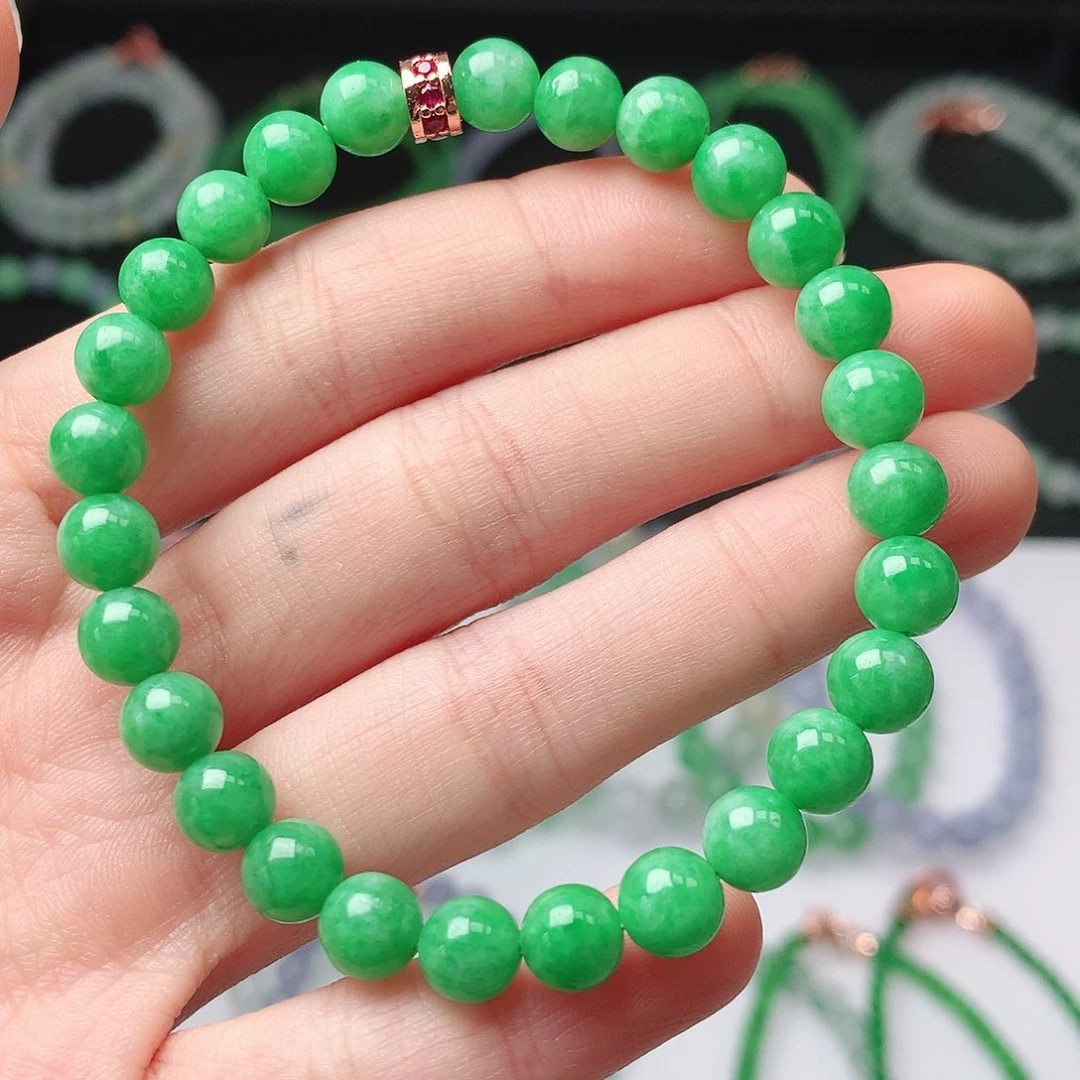 翡翠未镶嵌手链翡翠