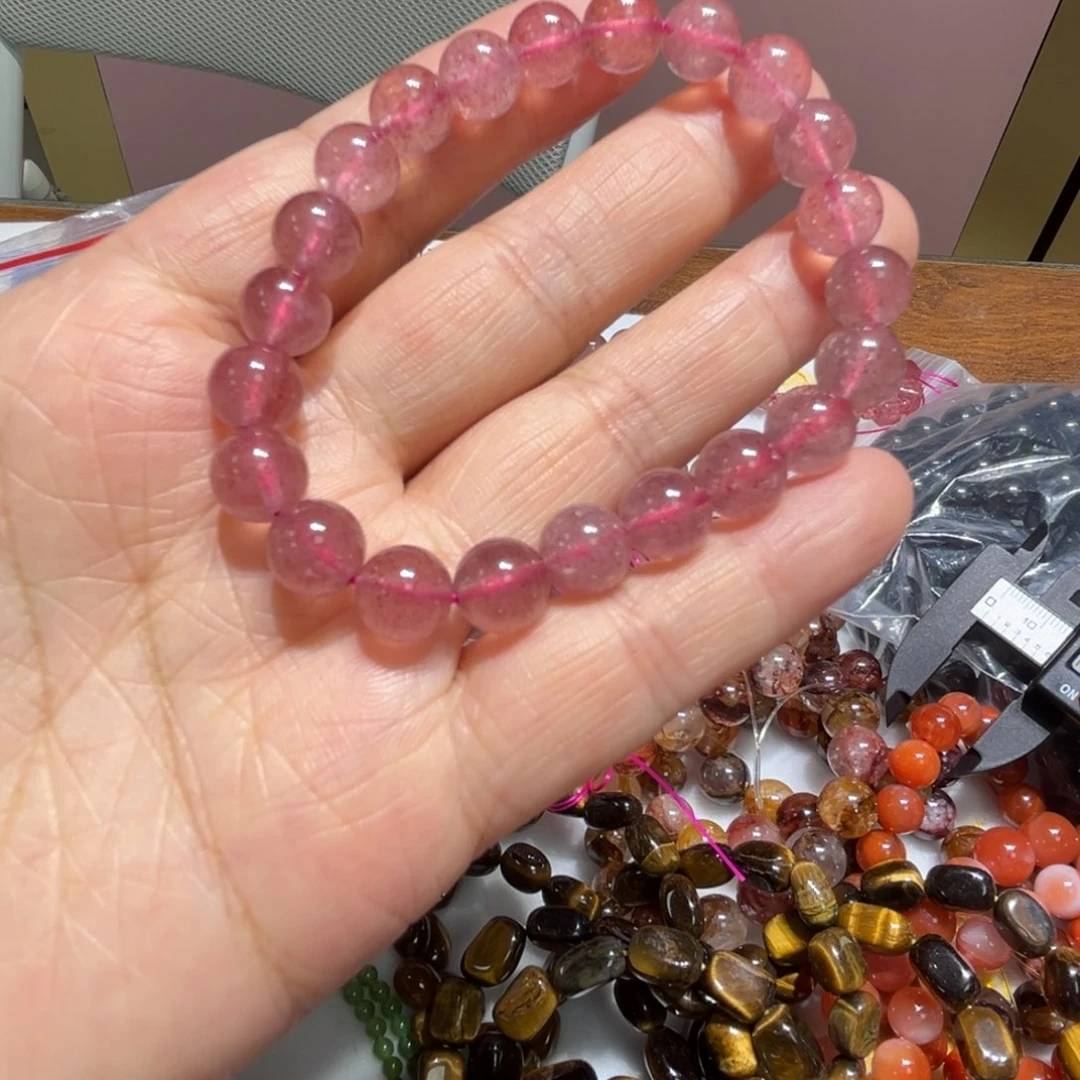 石英岩玉手饰未镶嵌手串一条