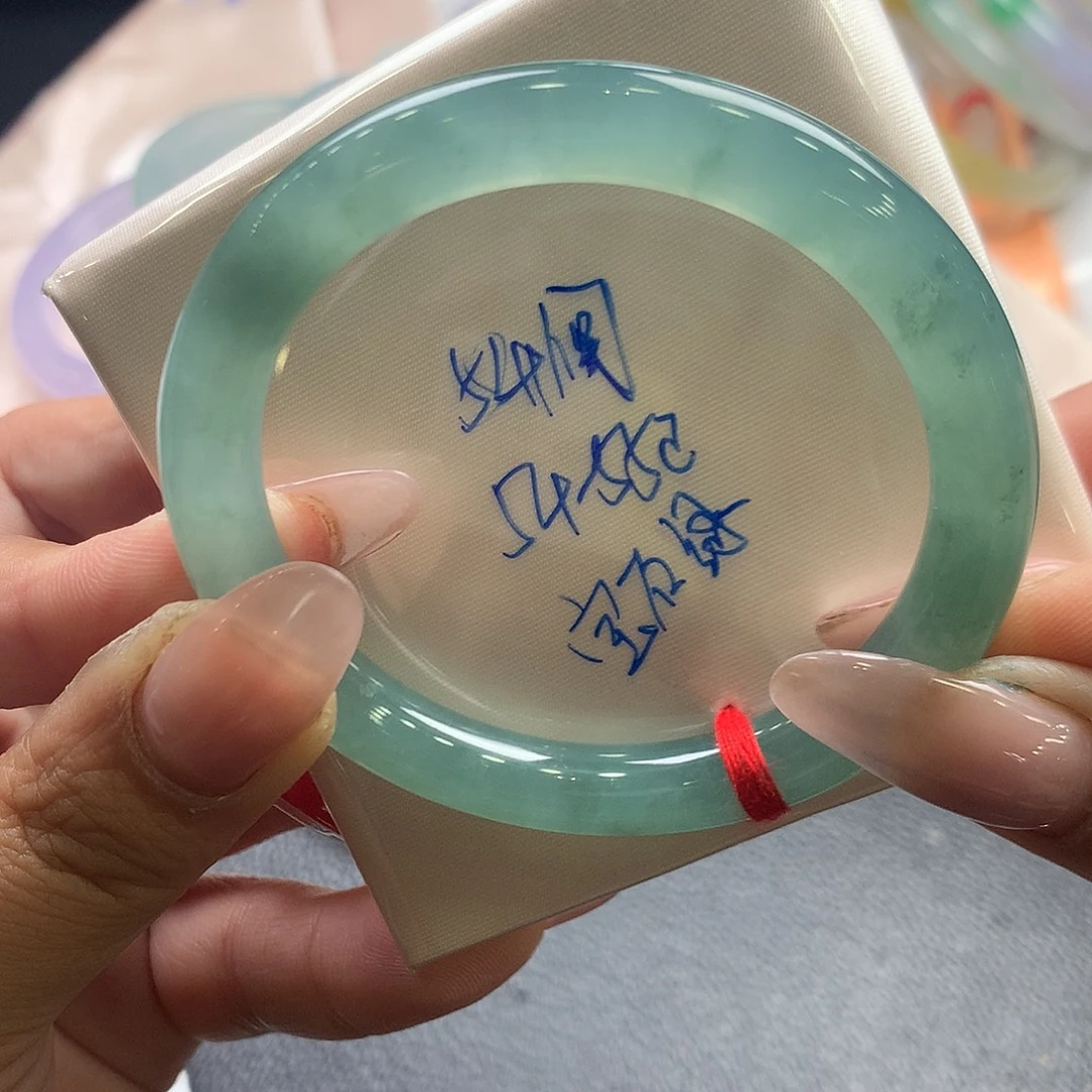 未镶嵌手镯翡翠54圆