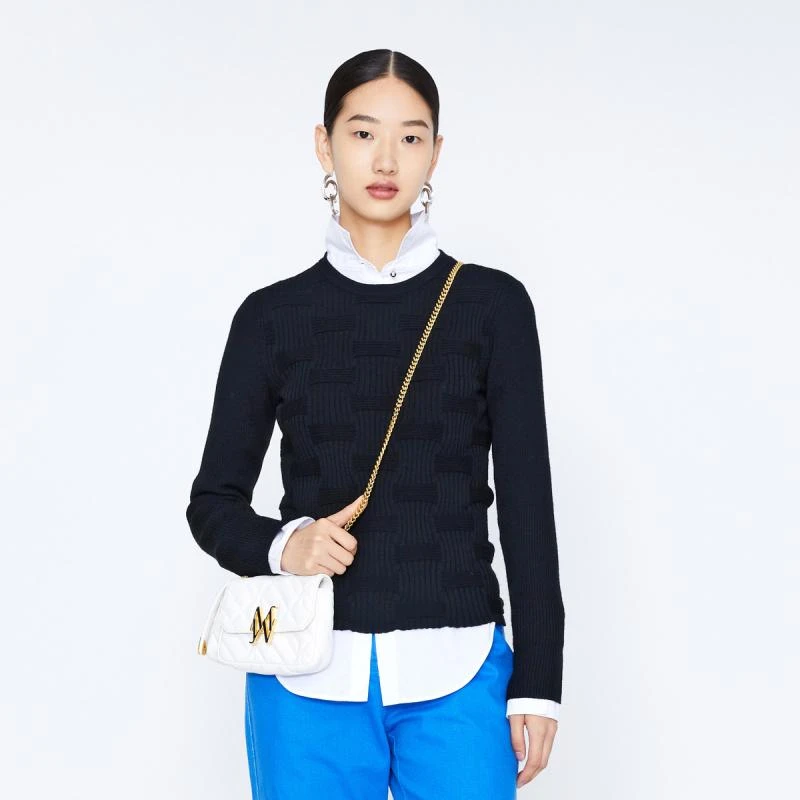 【粉丝专享】玛丝菲尔时尚通勤女式毛衣A1BW4843M