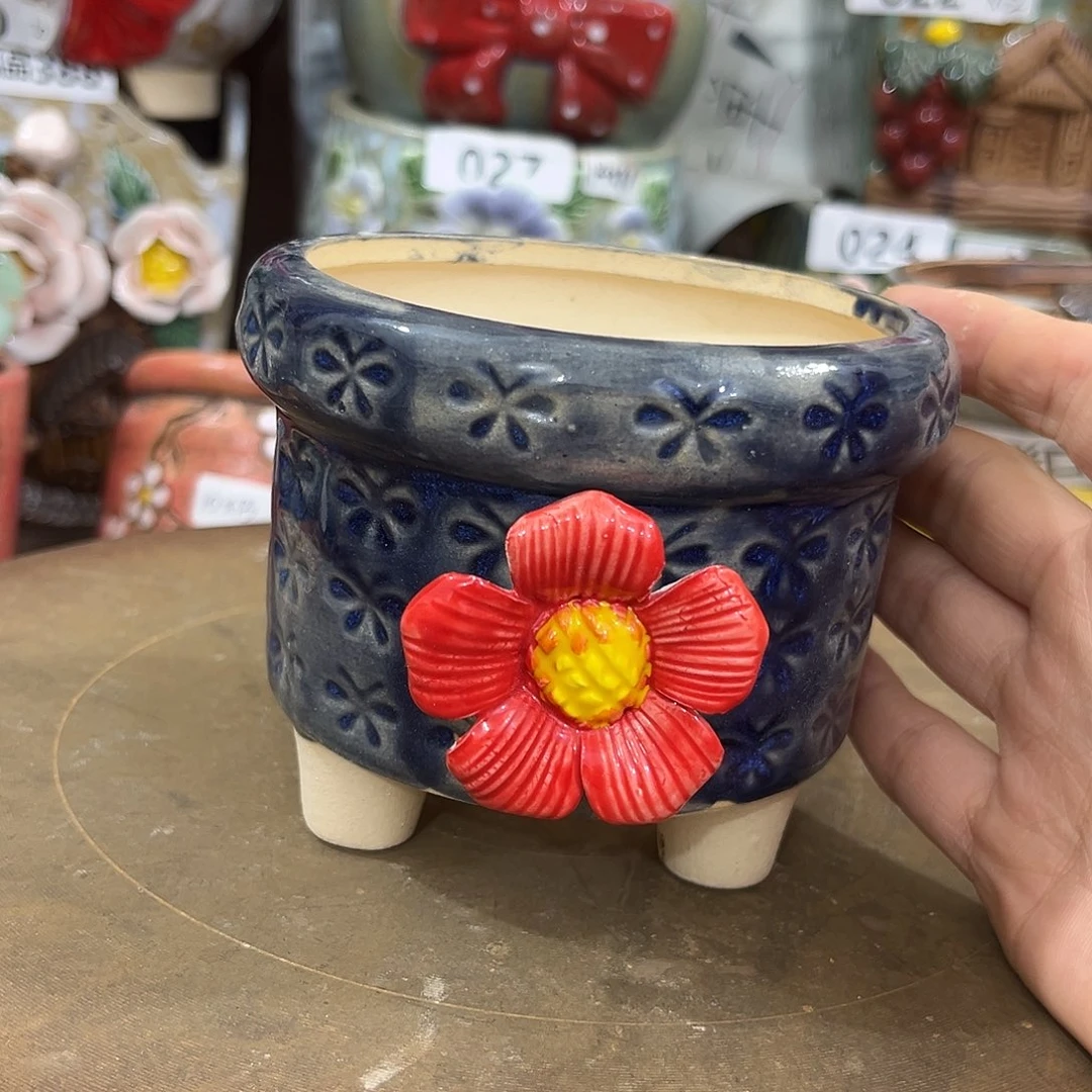 粗陶多肉花盆花盆