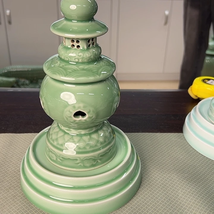 龙泉云间青瓷小米茶器