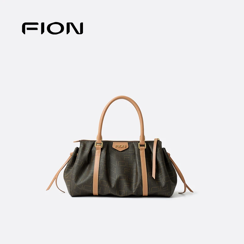 FION菲安妮箱包经典时尚复古女士单肩包斜挎包FAAFJPQ001