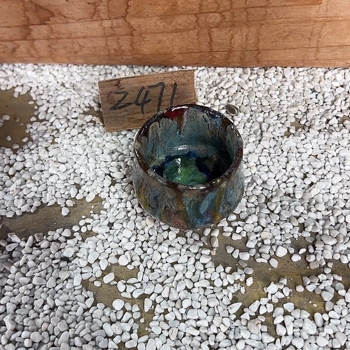 志野茶器茶杯 瑕疵