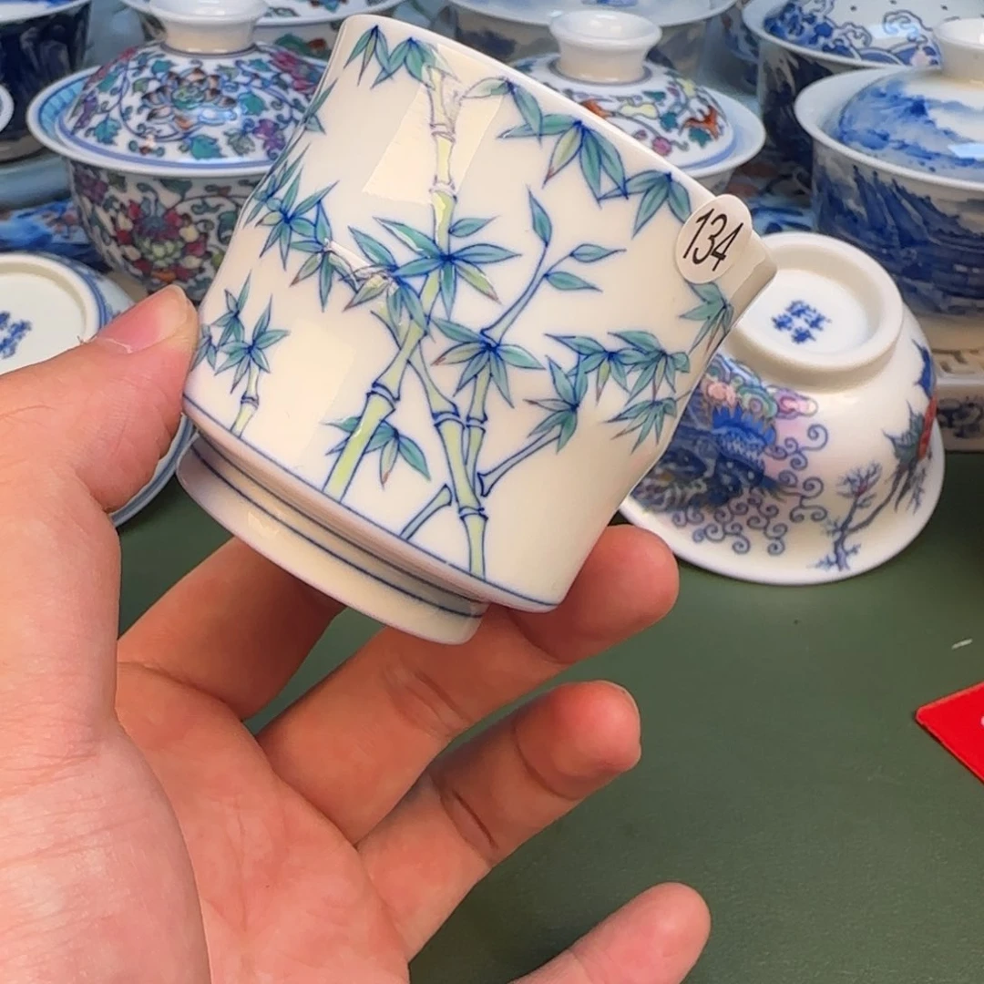 彦祖纯手工手绘茶具134