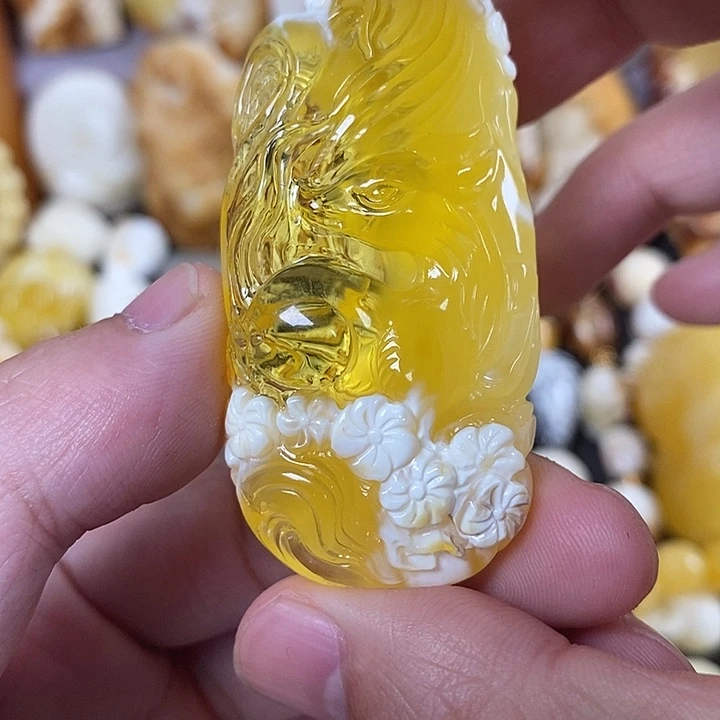 琥珀未镶嵌珠宝奇石我