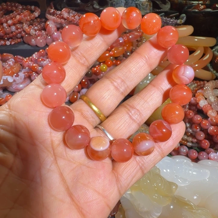 玛瑙/玉髓未镶嵌手链