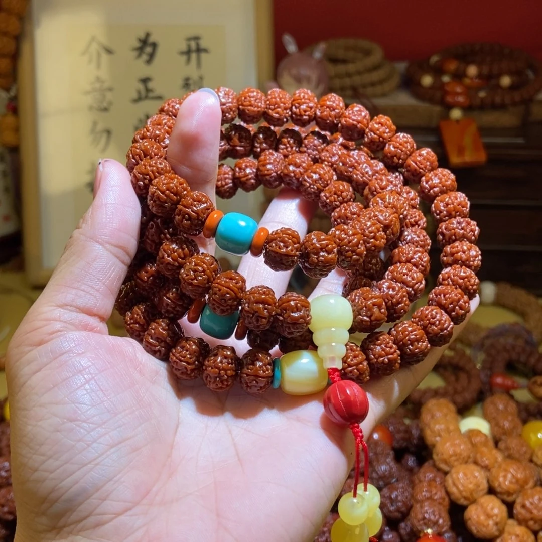 金刚菩提吊坠126玉化108高定款