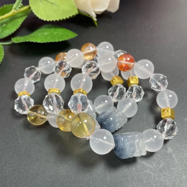 【书记甄选】原创水晶单圈手链 多样性发一件 约14mm 3437RJ