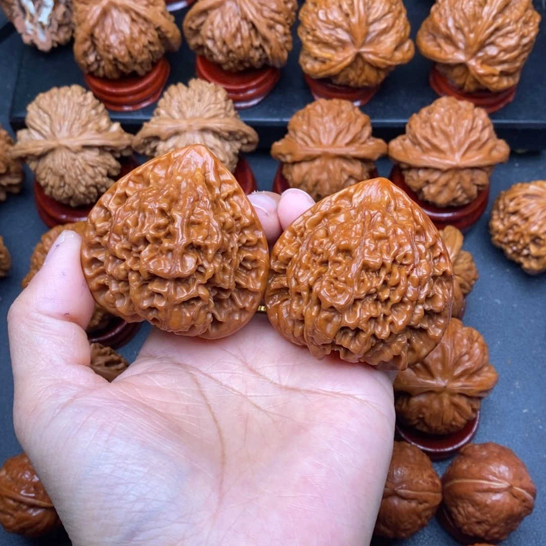 把件文玩核桃50官帽