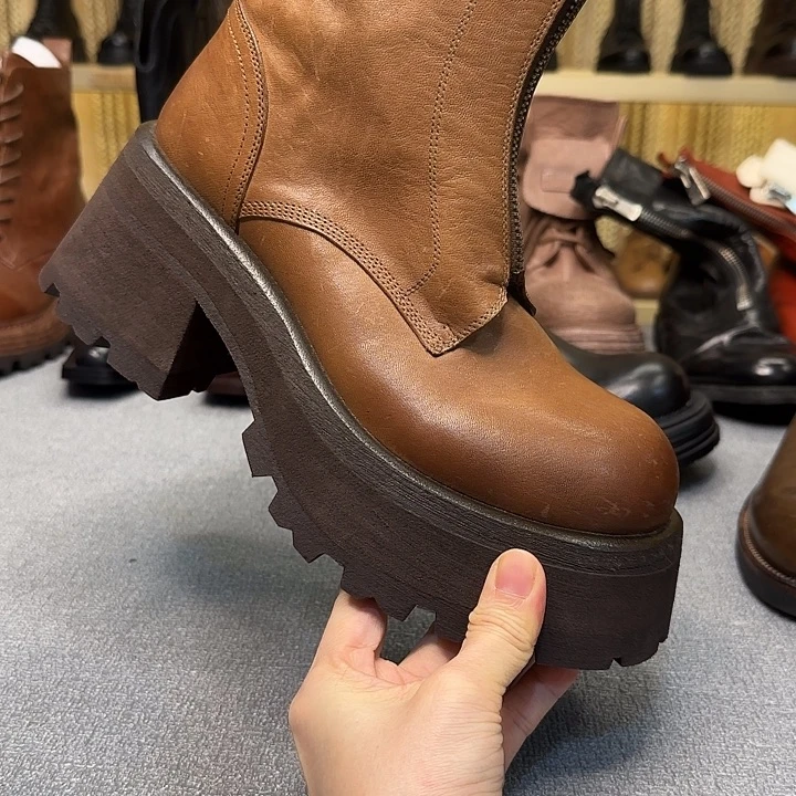 宇***风20号棕色36码加毛靴