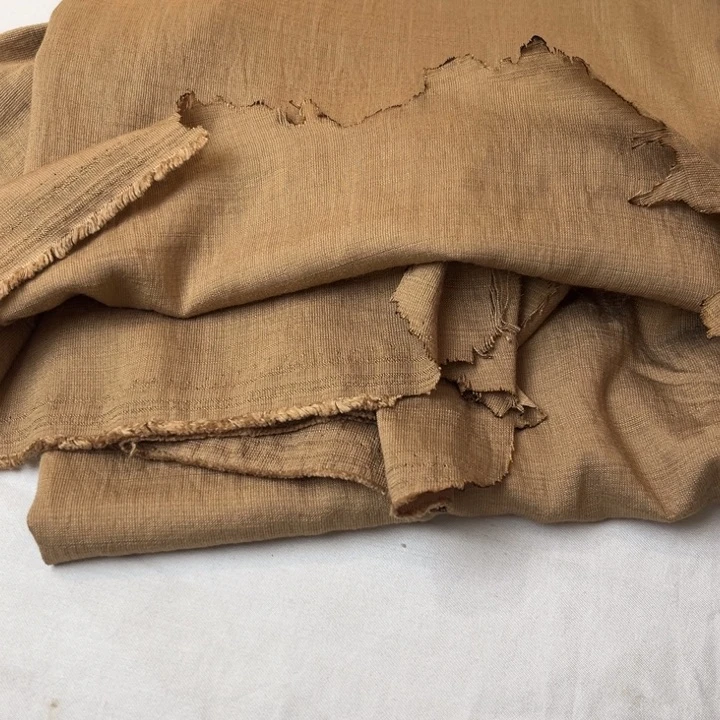 卡其色麻棉3米。