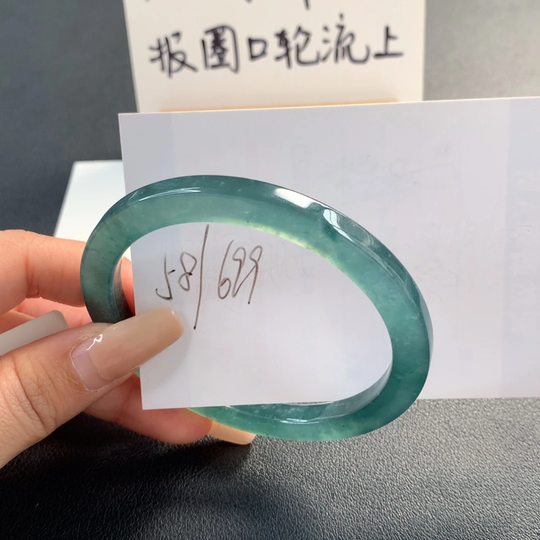 翡翠未镶嵌手镯天然翡翠