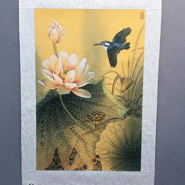 国画书法作品多次