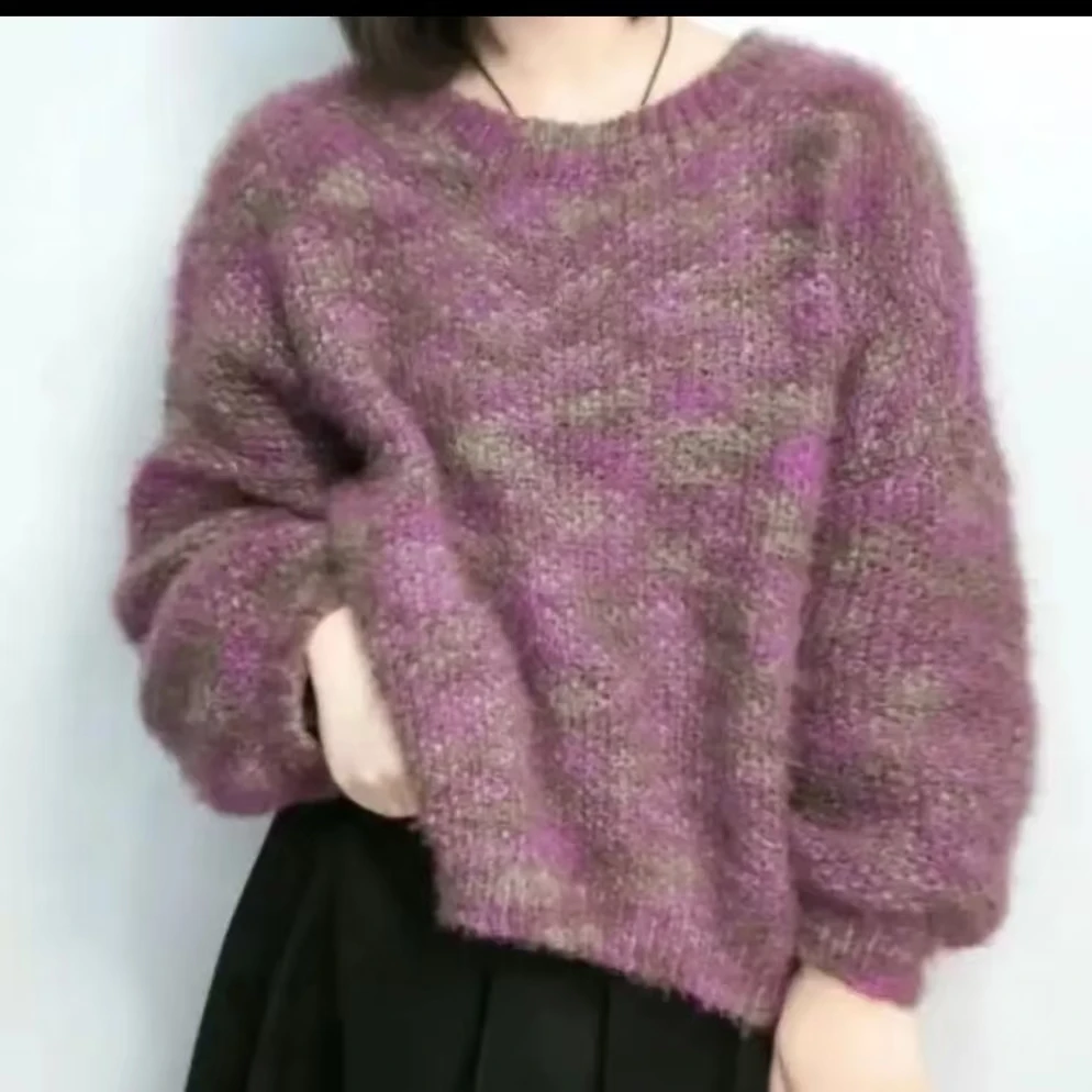 松鼠绒亮丝线 手工编织 围巾帽子毛衣