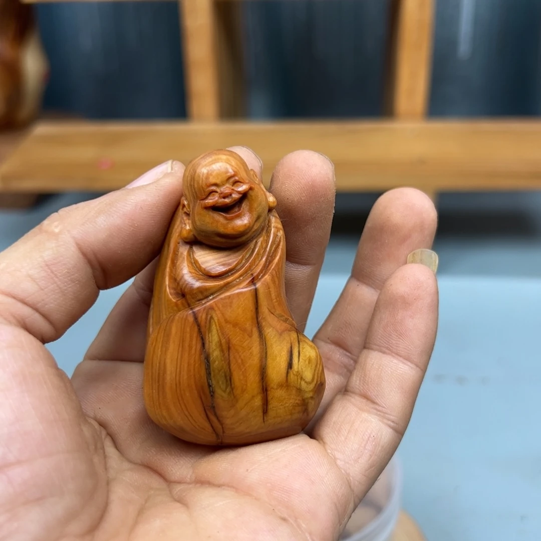 剑***…木崖柏木摆件手把件
