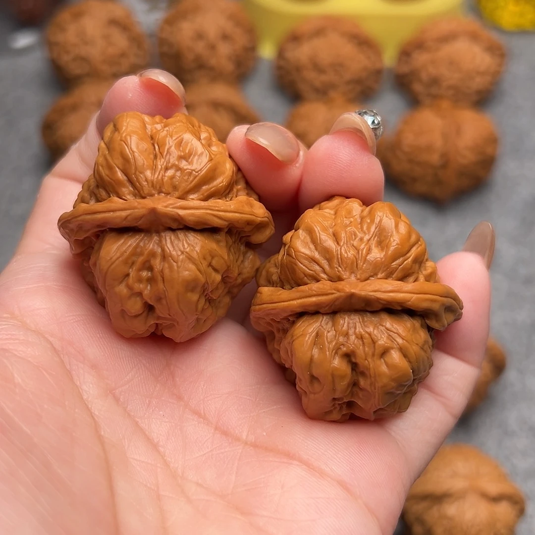 把件文玩核桃精品三角蛤蟆头38+全品毕业款