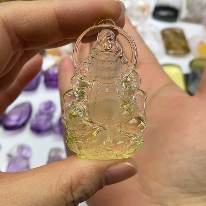 水晶颈饰未镶嵌用****嘴定制