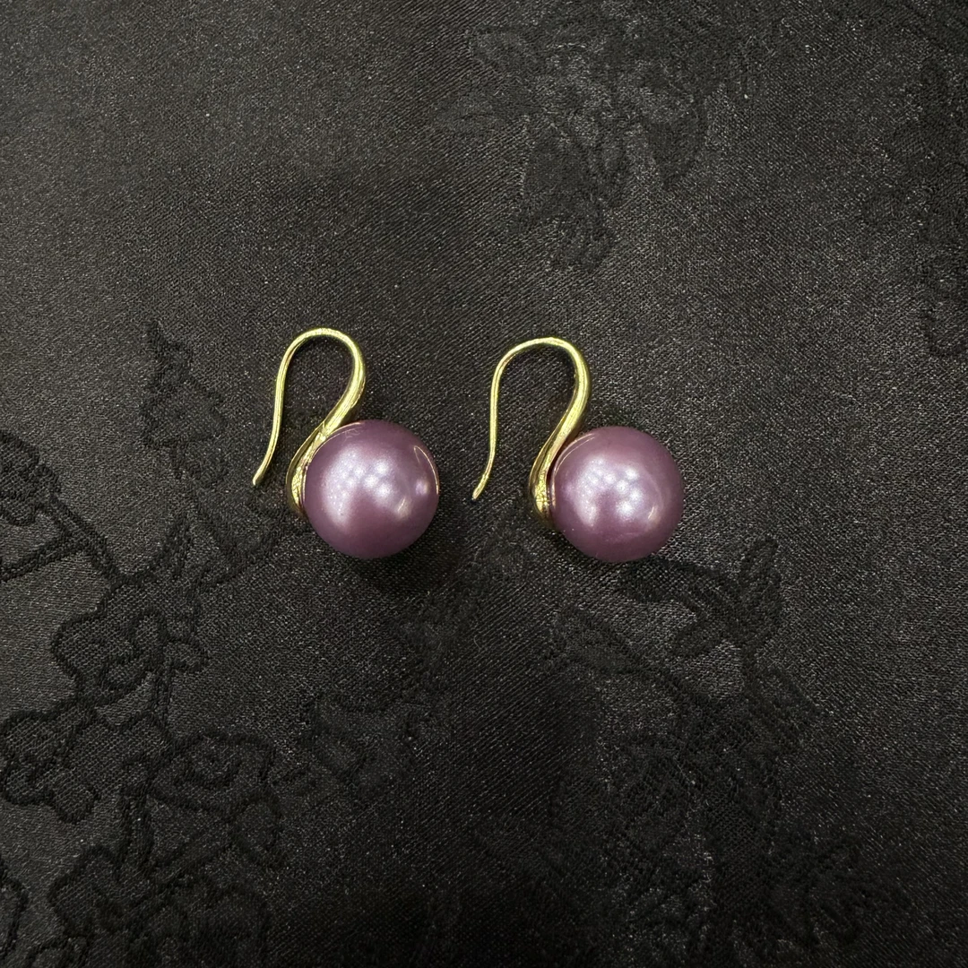 铜合金仿珍珠耳饰 【鸢飞唳天】 FEIFEI 百搭设计耳饰~C139