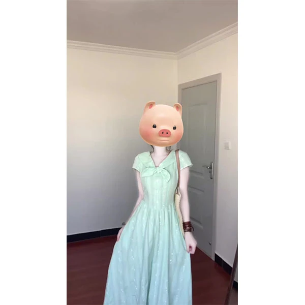 法式温柔风超好看简单大方的连衣裙小众漂亮独特蝴蝶结长裙2025夏