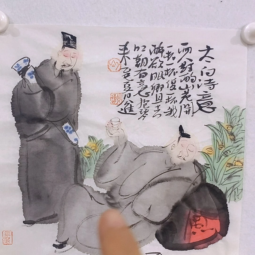 国画书画作品多次参加全国