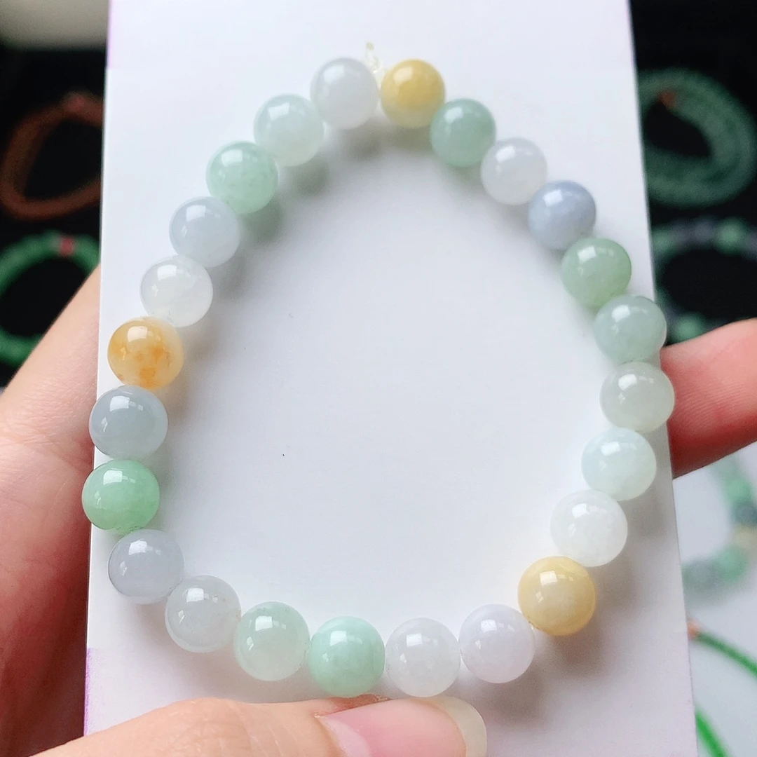 翡翠未镶嵌手链翡翠