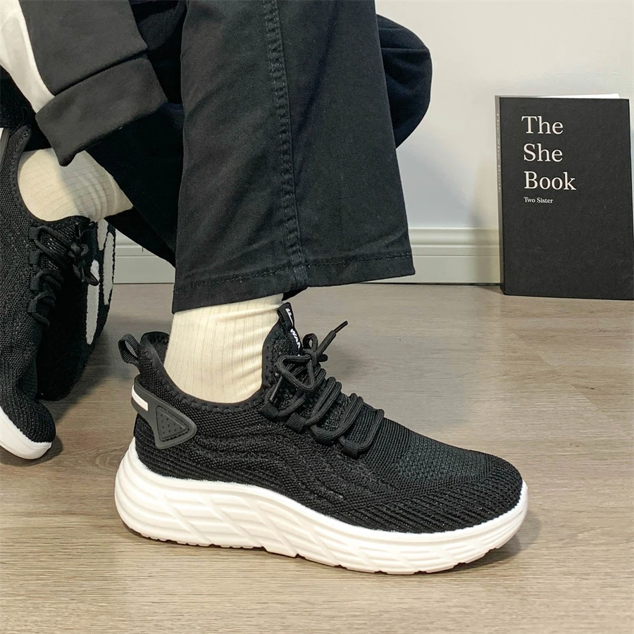 回力男鞋运动鞋新款男士纯色简约厚底鞋网面透气轻便舒适ins潮鞋