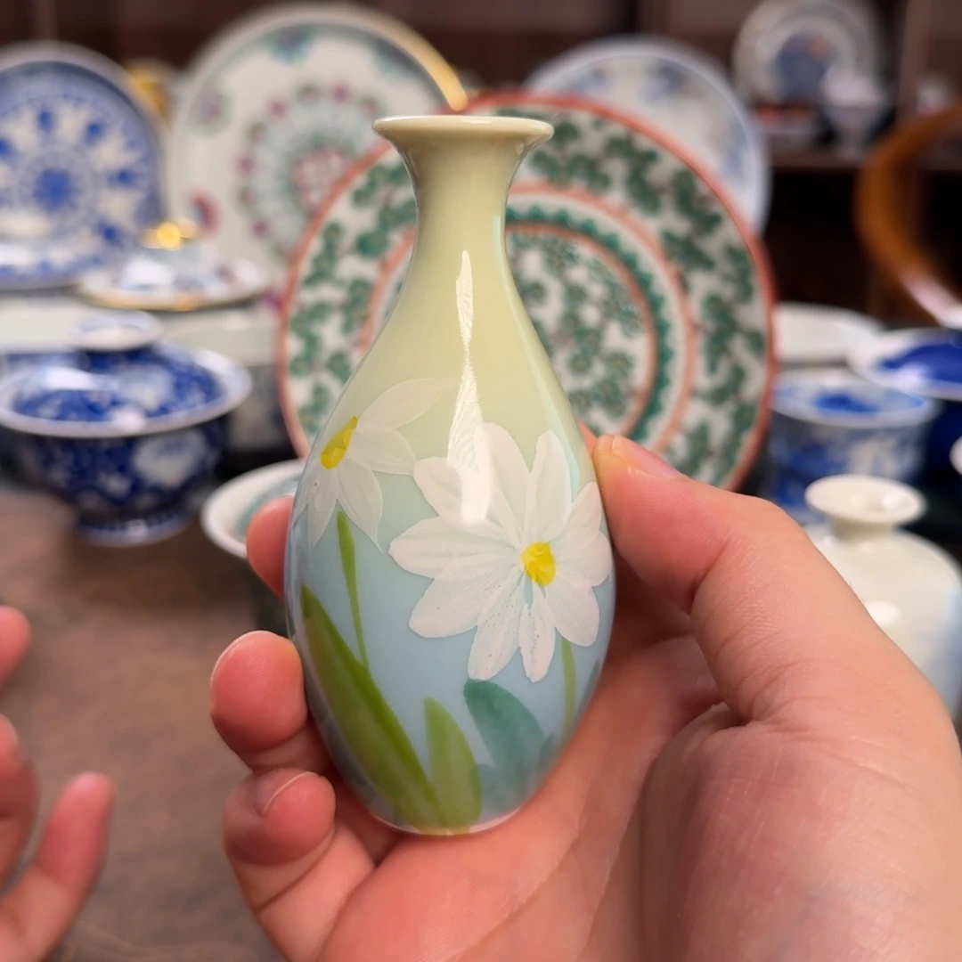 天***琪纯手工手绘陶瓷茶具