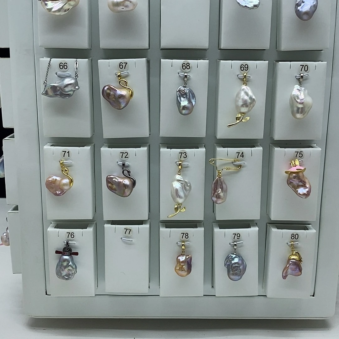 ʚ***ɞ巴洛克珍珠001淡水珍珠合金