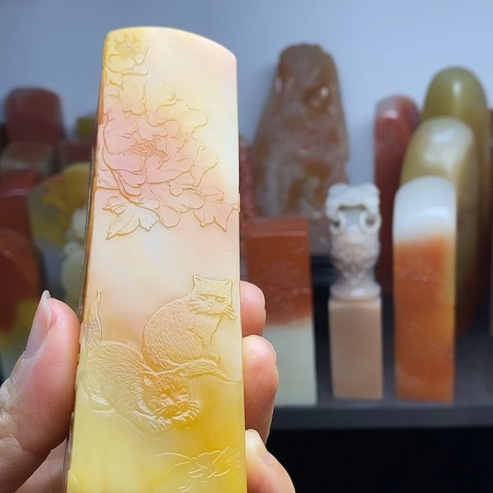 大***糖印石寿山石精品精品精品精